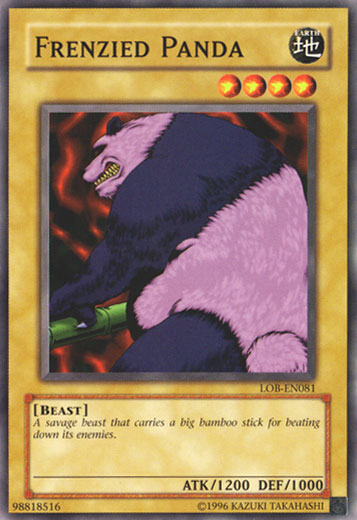 Frenzied Panda, Legend of Blue Eyes White Dragon · LOB-081