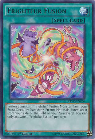 Frightfur Fusion, Crossed Souls Sneak Peek Participation Card · CROS-EN056