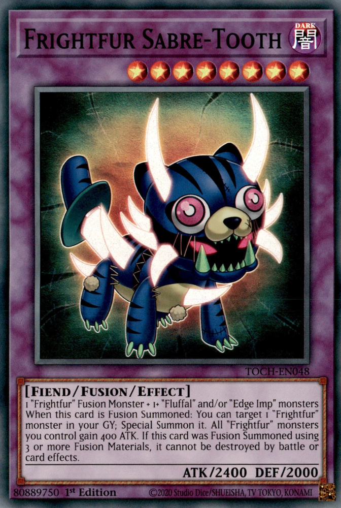 Frightfur Sabre-Tooth, Toon Chaos · TOCH-EN048