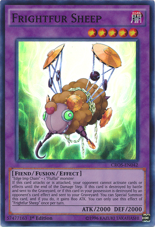 Frightfur Sheep, Crossed Souls Sneak Peek Participation Card · CROS-EN042