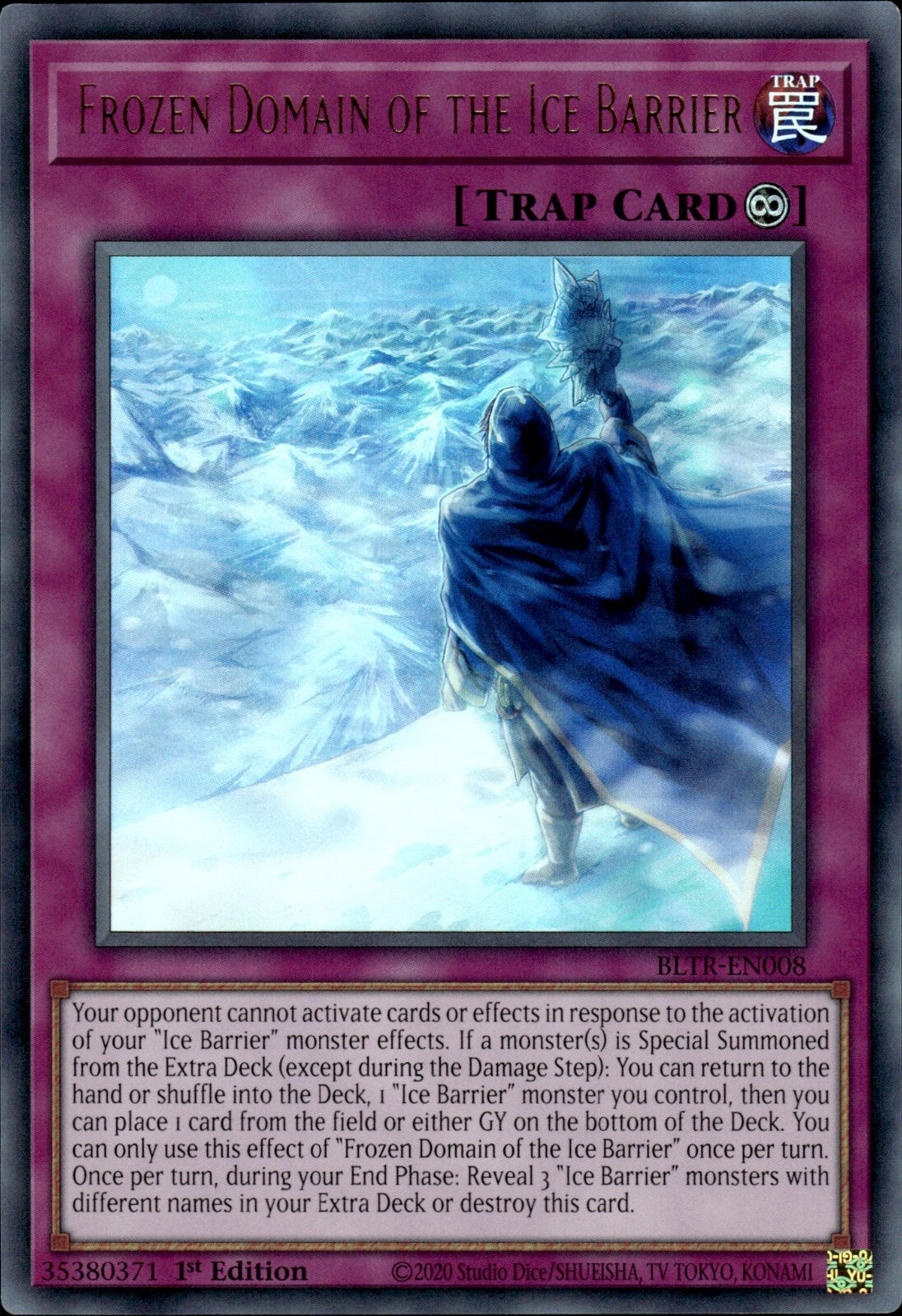 Frozen Domain of the Ice Barrier, Battles of Legend: Terminal Revenge · BLTR-EN008