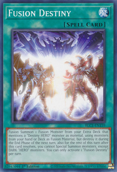 Fusion Destiny, Battles of Legend: Chapter 1 · BLC1-EN159