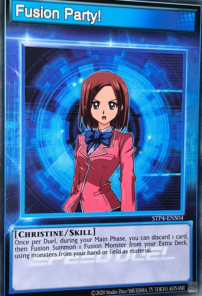 Fusion Party!, Speed Duel Tournament Pack 4 · STP4-ENS04