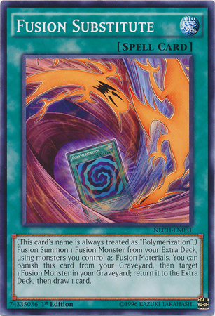Fusion Substitute, The New Challengers Sneak Peek Participation Card · NECH-EN081
