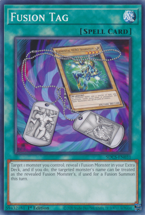 Fusion Tag, Structure Deck: Cyber Strike · SDCS-EN031