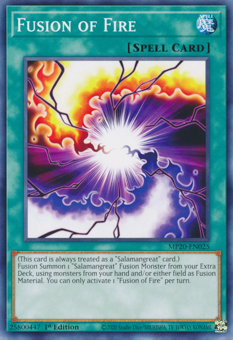 Fusion of Fire, 2020 Tin of Lost Memories · MP20-EN025