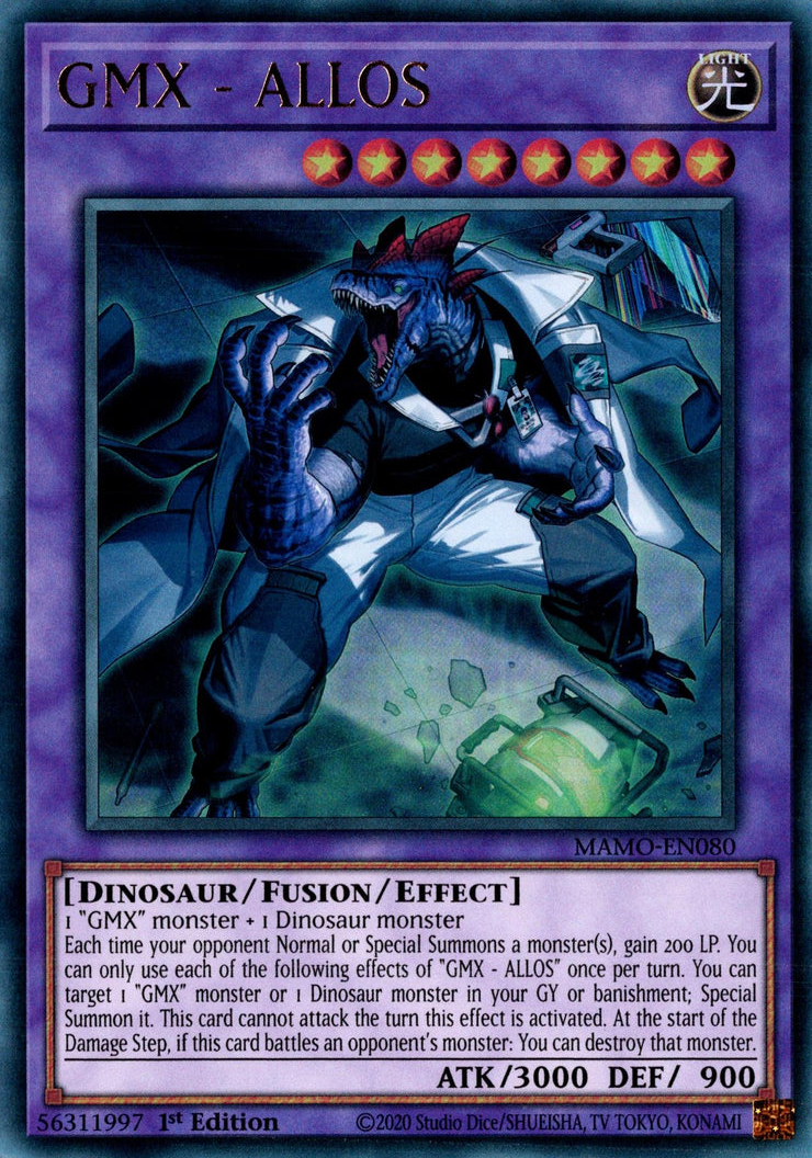 GMX - ALLOS, Magnificent Monsters · MAMO-EN080