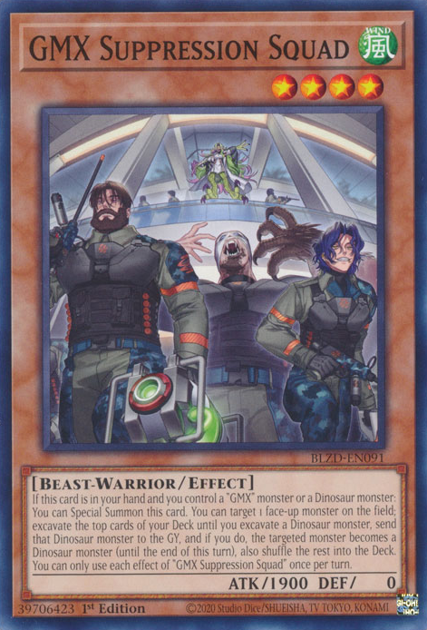 GMX Suppression Squad, Blazing Dominion · BLZD-EN091