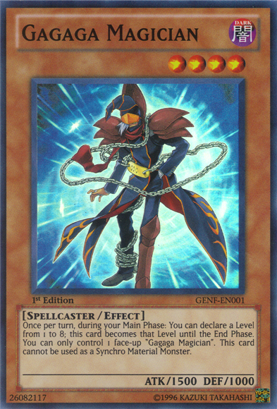 Gagaga Magician, Generation Force Sneak Peek Participation Card · GENF-EN001