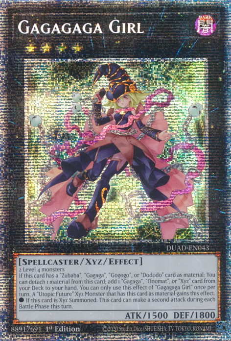 Gagagaga Girl, Duelist's Advance · DUAD-EN043
