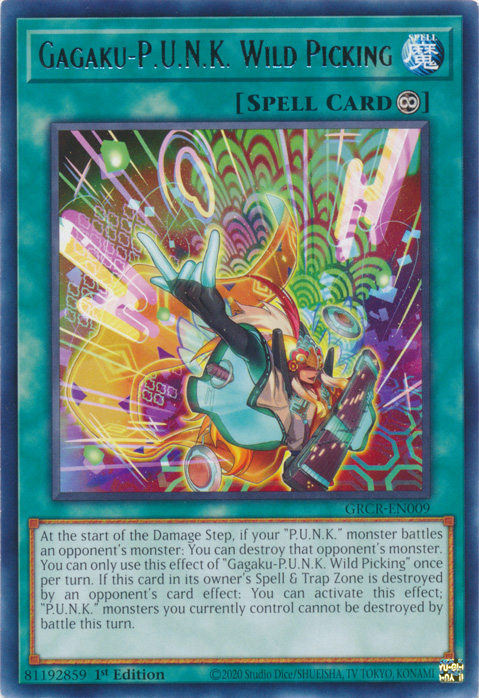 Gagaku-P.U.N.K. Wild Picking, The Grand Creators · GRCR-EN009