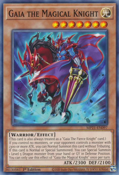 Gaia the Magical Knight, 2021 Tin of Ancient Battles · MP21-EN097
