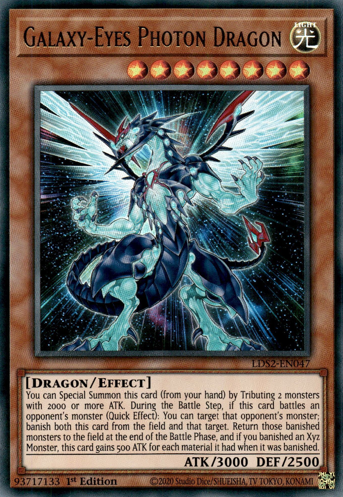 Galaxy-Eyes Photon Dragon, Legendary Duelists: Season 2 · LDS2-EN047