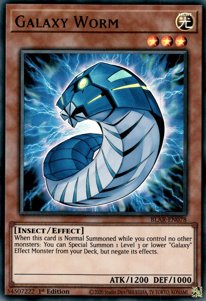 Galaxy Worm, Battles of Legend: Armageddon · BLAR-EN078