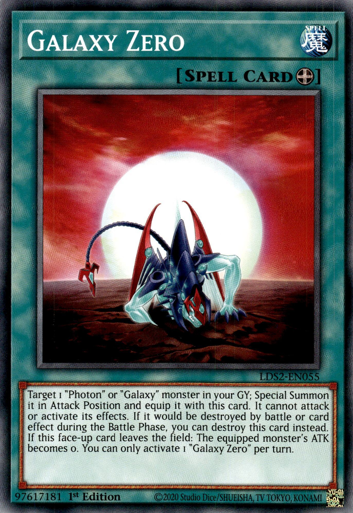 Galaxy Zero, Legendary Duelists: Season 2 · LDS2-EN055