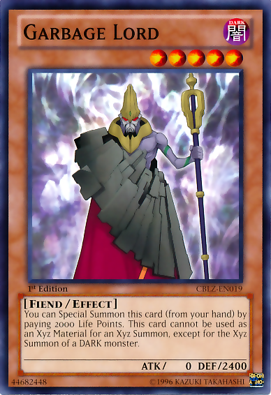 Garbage Lord, Cosmo Blazer Sneak Peek Participation Card · CBLZ-EN019