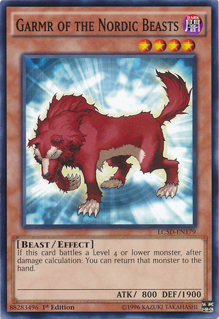 Garmr of the Nordic Beasts, Legendary Collection 5D's Mega Pack · LC5D-EN179
