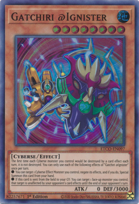 Gatchiri @Ignister, Eternity Code Premiere! promotional card · ETCO-EN097