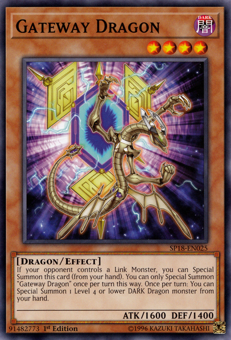 Gateway Dragon, Star Pack VRAINS · SP18-EN025