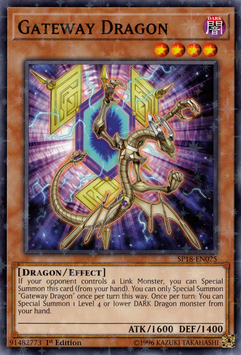 Gateway Dragon, Star Pack VRAINS · SP18-EN025