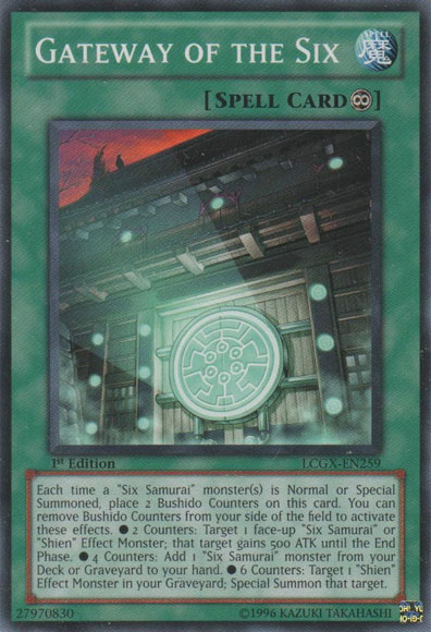 Gateway of the Six, Legendary Collection 2: The Duel Academy Years Mega Pack · LCGX-EN259