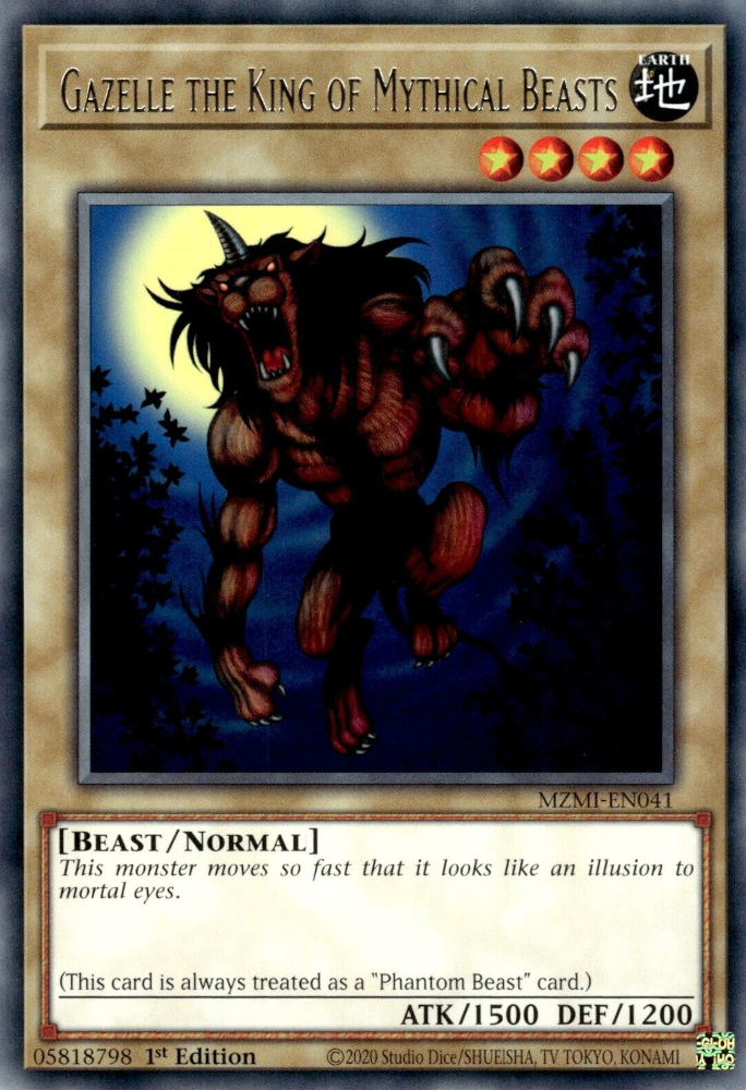 Gazelle the King of Mythical Beasts, Maze of Millennia · MZMI-EN041