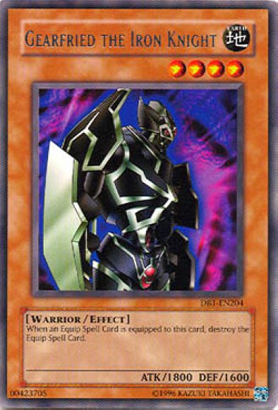 Gearfried the Iron Knight, Dark Beginning 1 · DB1-EN204