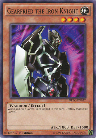 Gearfried the Iron Knight, Duelist Pack: Battle City · DPBC-EN022