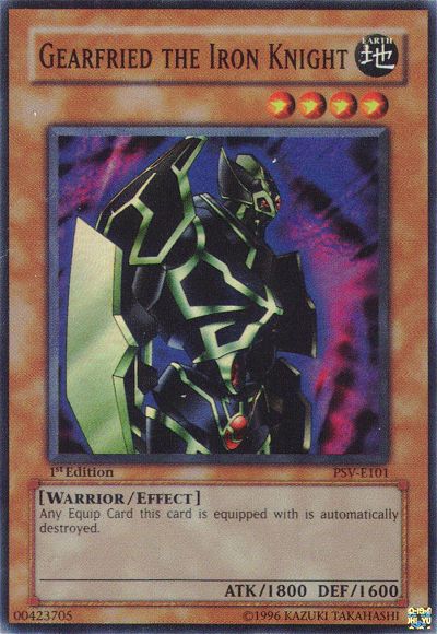 Gearfried the Iron Knight, Pharaoh's Servant · PSV-E101
