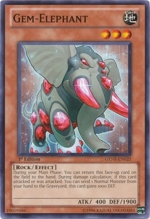 Gem-Elephant, Generation Force Sneak Peek Participation Card · GENF-EN025