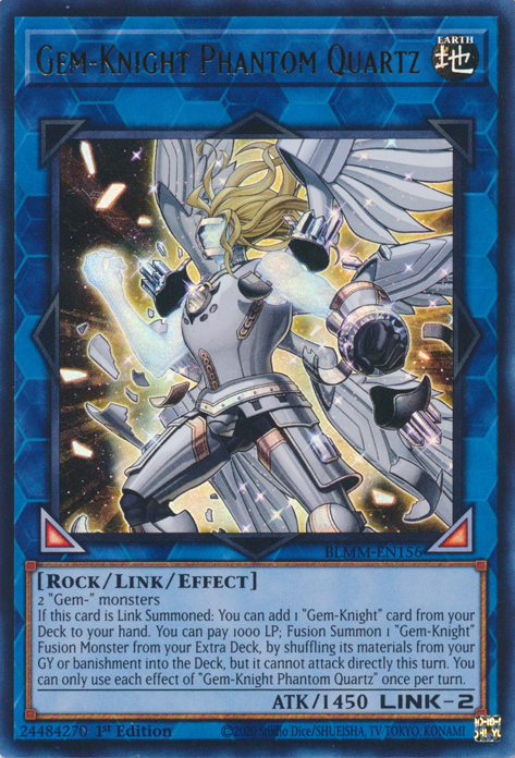 Gem-Knight Phantom Quartz, Battles of Legend: Monster Mayhem · BLMM-EN156