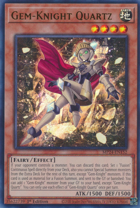 Gem-Knight Quartz, 25th Anniversary Tin: Dueling Mirrors · MP24-EN152