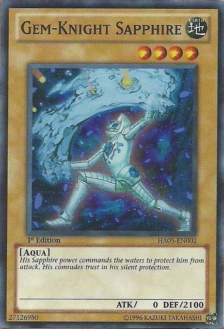 Gem-Knight Sapphire, Hidden Arsenal 5: Steelswarm Invasion · HA05-EN002