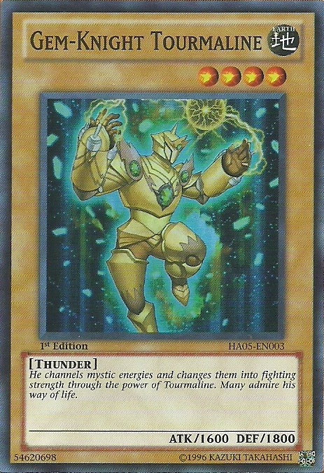 Gem-Knight Tourmaline, Hidden Arsenal 5: Steelswarm Invasion · HA05-EN003