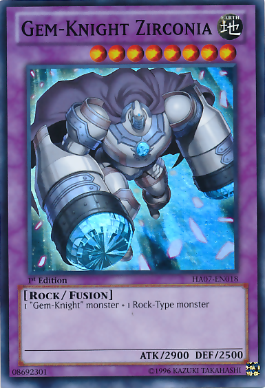 Gem-Knight Zirconia, Hidden Arsenal 7: Knight of Stars · HA07-EN018
