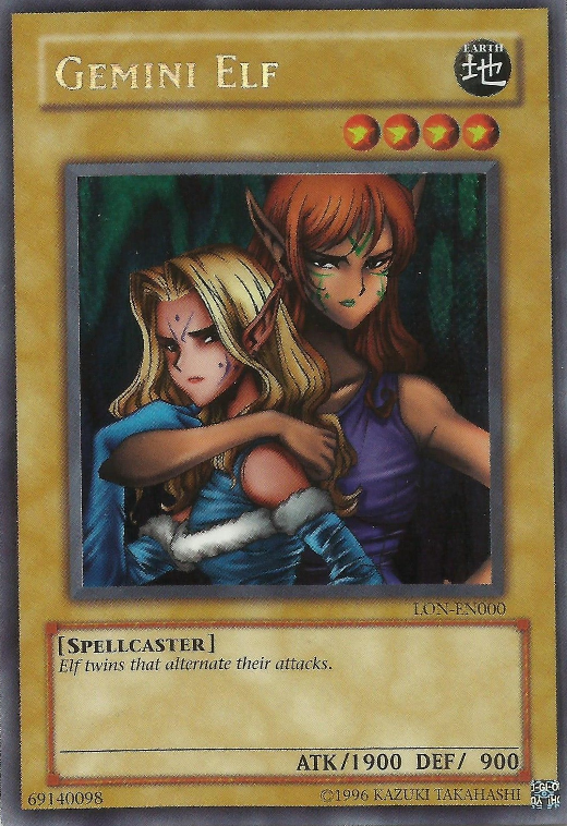 Gemini Elf, Labyrinth of Nightmare · LON-000