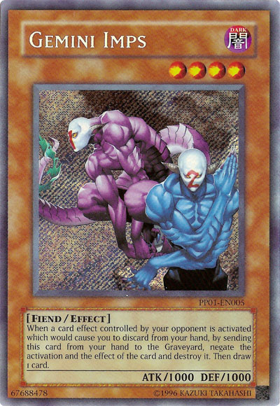 Gemini Imps, Premium Pack (TCG) · PP01-EN005