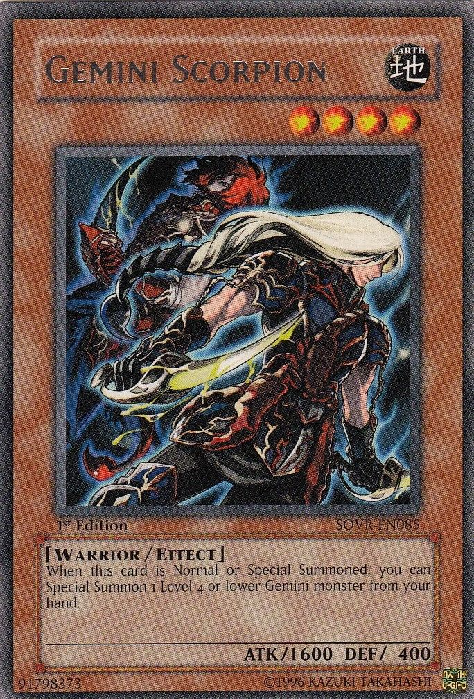 Gemini Scorpion, Stardust Overdrive Sneak Peek Participation Card · SOVR-EN085