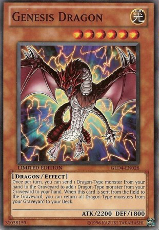 Genesis Dragon, Gold Series 4: Pyramids Edition · GLD4-EN028