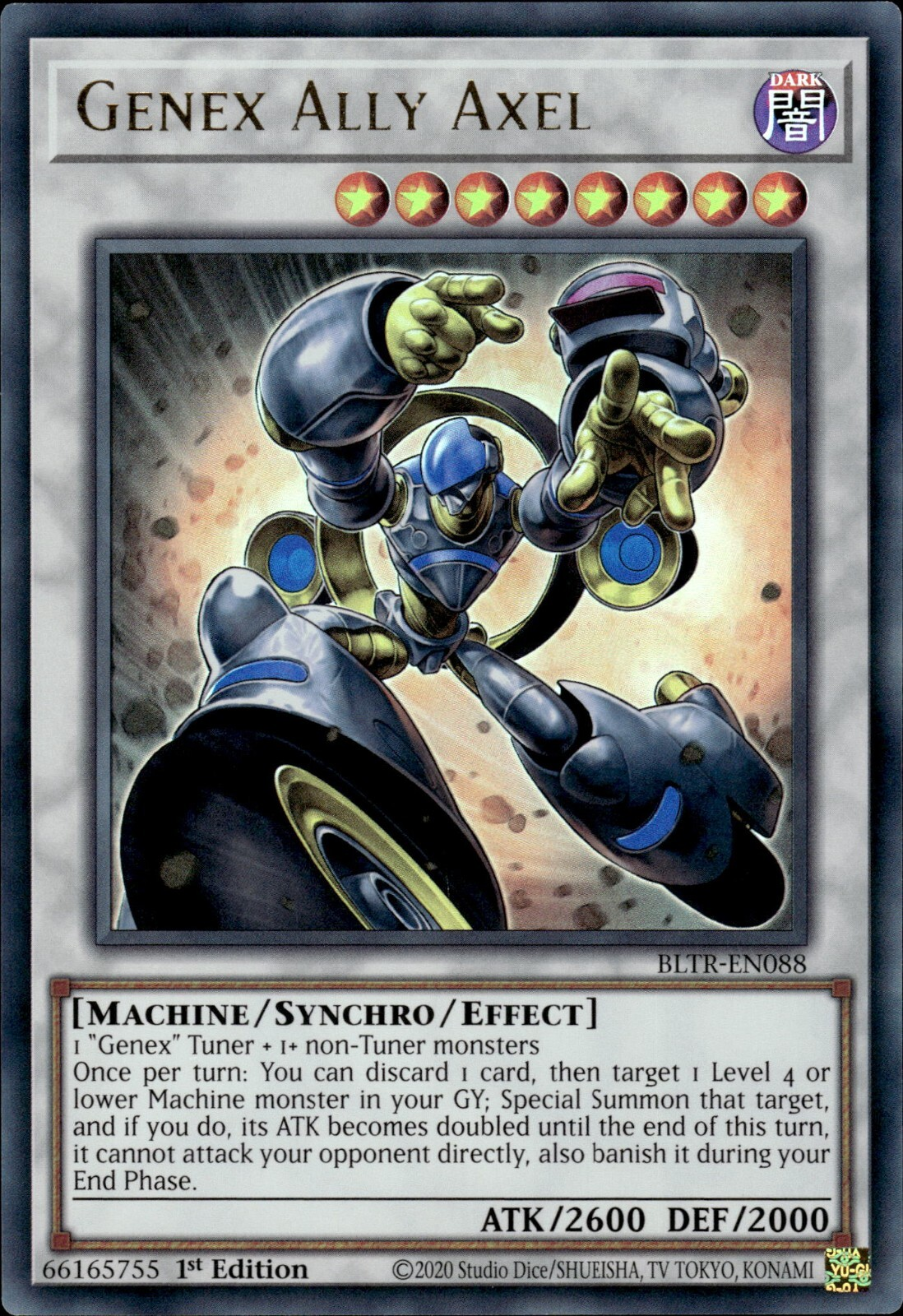 Genex Ally Axel, Battles of Legend: Terminal Revenge · BLTR-EN088