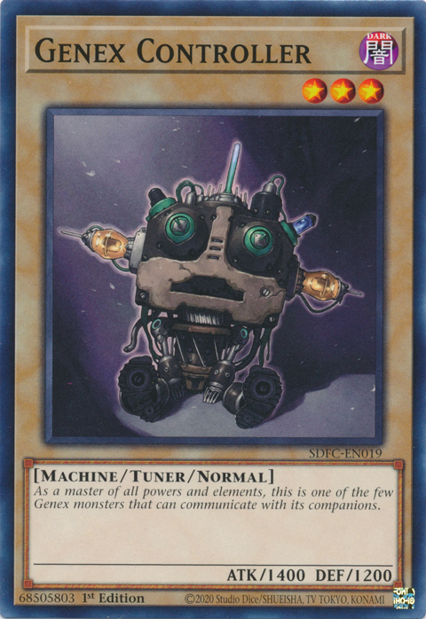 Genex Controller, Structure Deck: Freezing Chains · SDFC-EN019