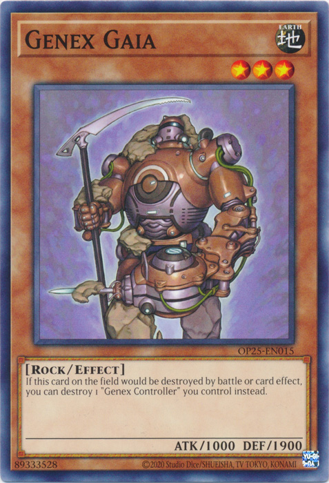 Genex Gaia, OTS Tournament Pack 25 · OP25-EN015