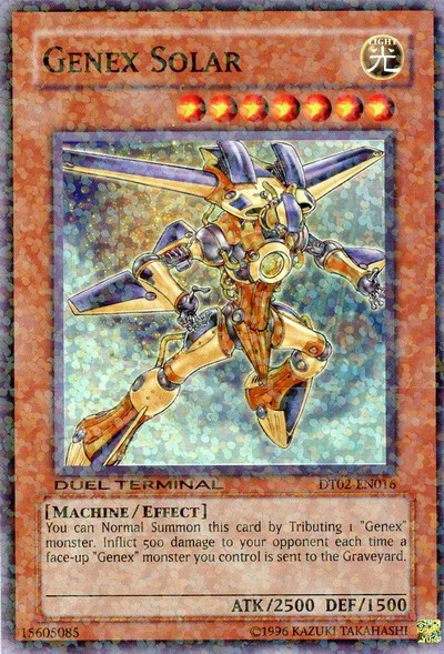 Genex Solar, Duel Terminal 2 · DT02-EN016