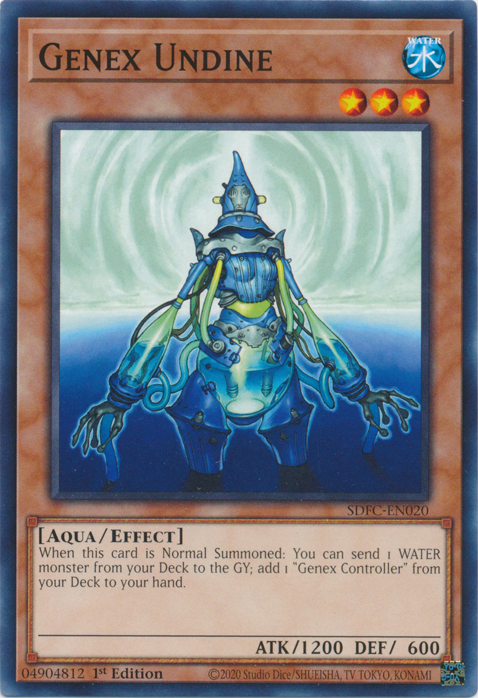Genex Undine, Structure Deck: Freezing Chains · SDFC-EN020