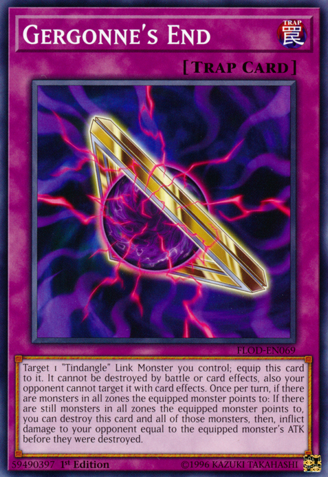 Gergonne's End, Flames of Destruction Sneak Peek Participation Card · FLOD-EN069
