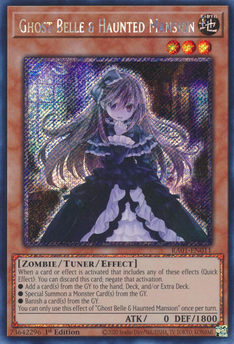 Ghost Belle & Haunted Mansion, 25th Anniversary Rarity Collection · RA01-EN011