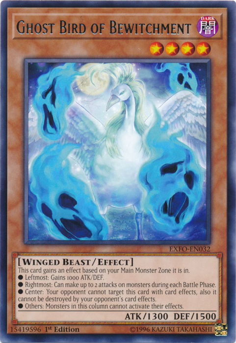 Ghost Bird of Bewitchment, Extreme Force Sneak Peek Participation Card · EXFO-EN032