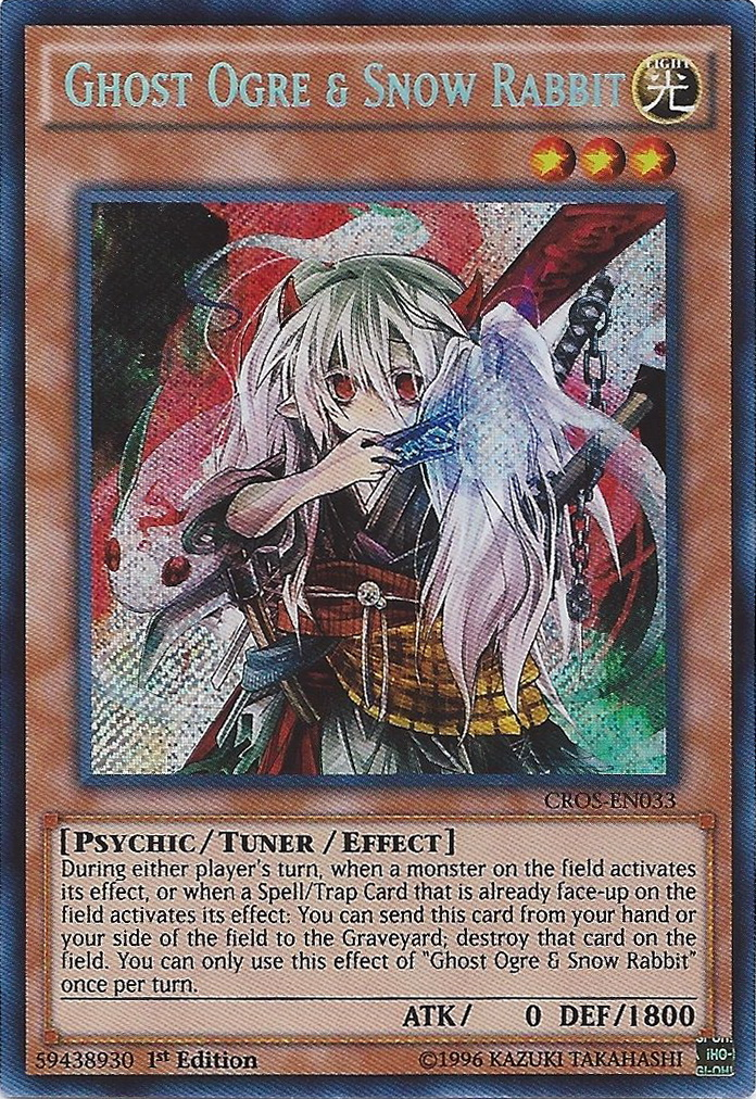Ghost Ogre & Snow Rabbit, Crossed Souls Sneak Peek Participation Card · CROS-EN033