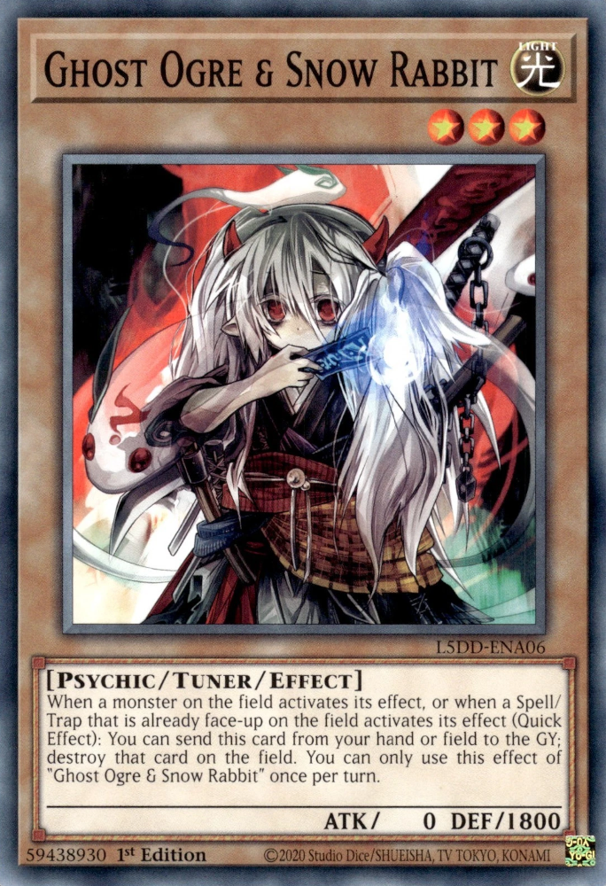 Ghost Ogre & Snow Rabbit, Legendary 5D's Decks · L5DD-ENA06