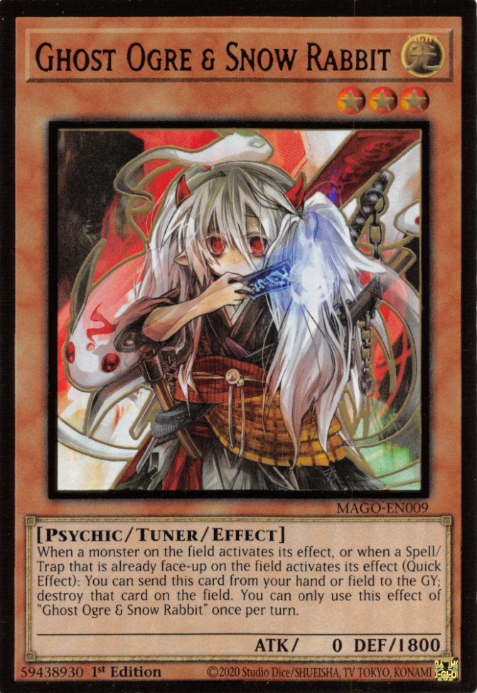 Ghost Ogre & Snow Rabbit, Maximum Gold · MAGO-EN009